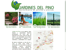 Tablet Screenshot of jardinesdelpino.com